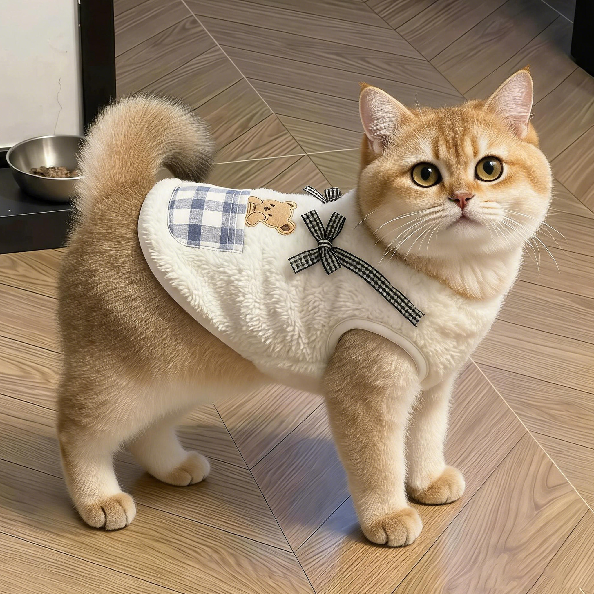猫咪衣服冬季保暖棉衣加绒加厚