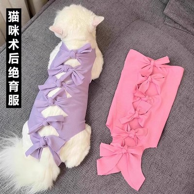 猫咪绝育服公猫母猫宠物防舔衣服