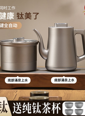 .震普 WJ- B390_1603050646纯钛全自动底部上水电热烧水壶泡茶一