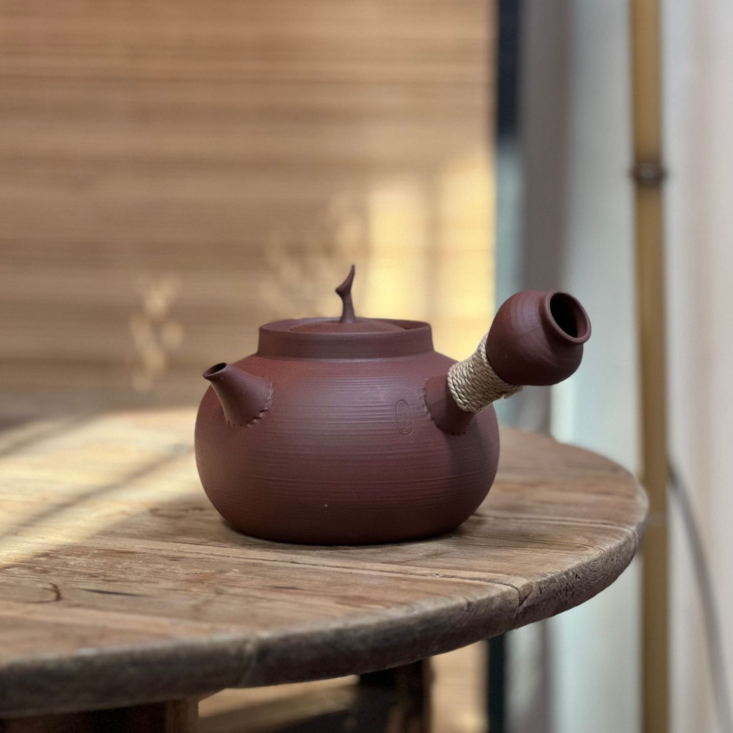 原矿紫泥潮州砂铫直火紫砂烧水玉书煨木炭碳炉电陶炉煮茶侧把陶壶