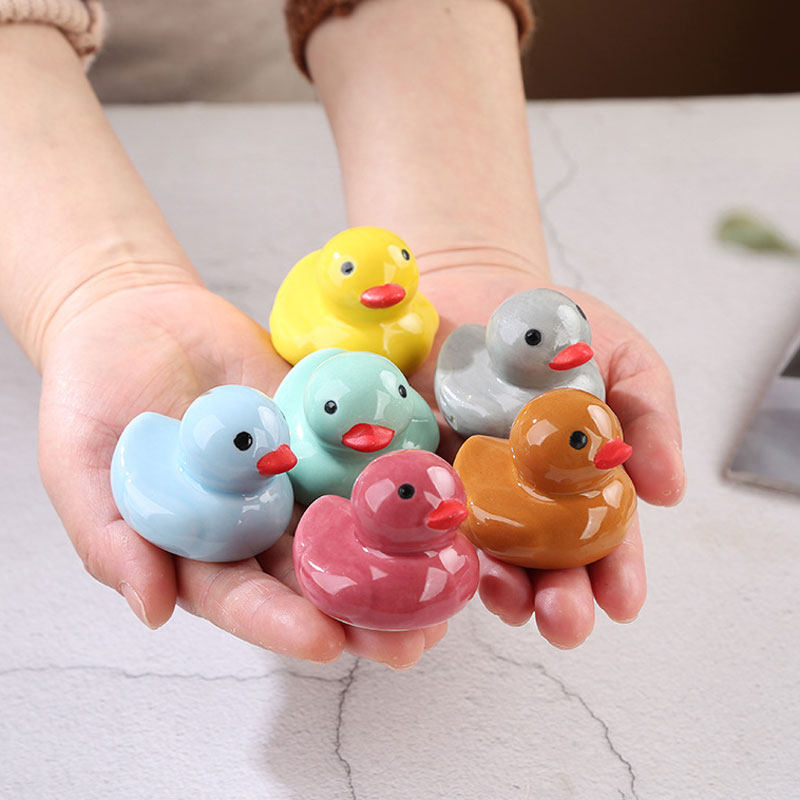 萌趣小鸭子陶瓷筷子架家用ins风筷托治愈系餐桌小摆件餐具配件,餐饮具,筷子架,淘宝优惠券,粉丝福利购,淘宝优惠卷