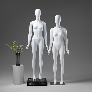 矮小个子模特展示架女装小女人假人偶全身服装店男模特道具人台