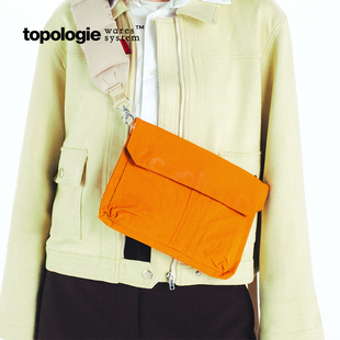 【SS26新品】Topologie Utility Musette中号翻盖休闲斜挎包邮差