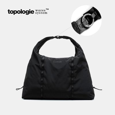 Topologie大容量高级软皮单肩包