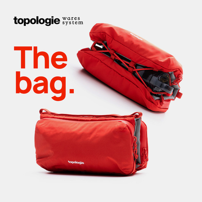 Topologie水瓶斜挎包包女单肩水壶包 小众户外水杯包轻便运动日常