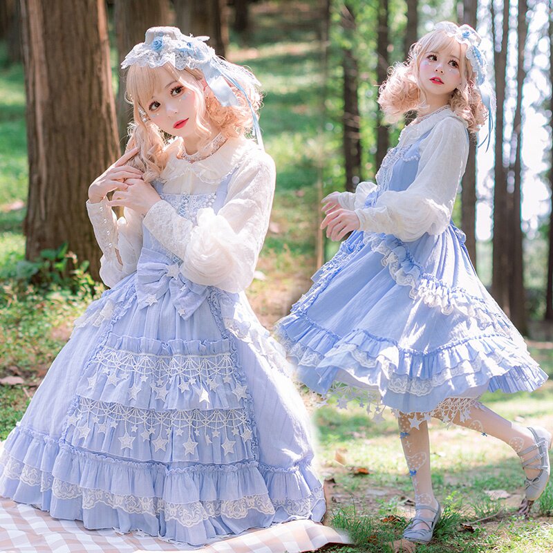 原创洛丽塔op公主裙全套学生日常新年花嫁lolita萝莉洋装连衣裙子
