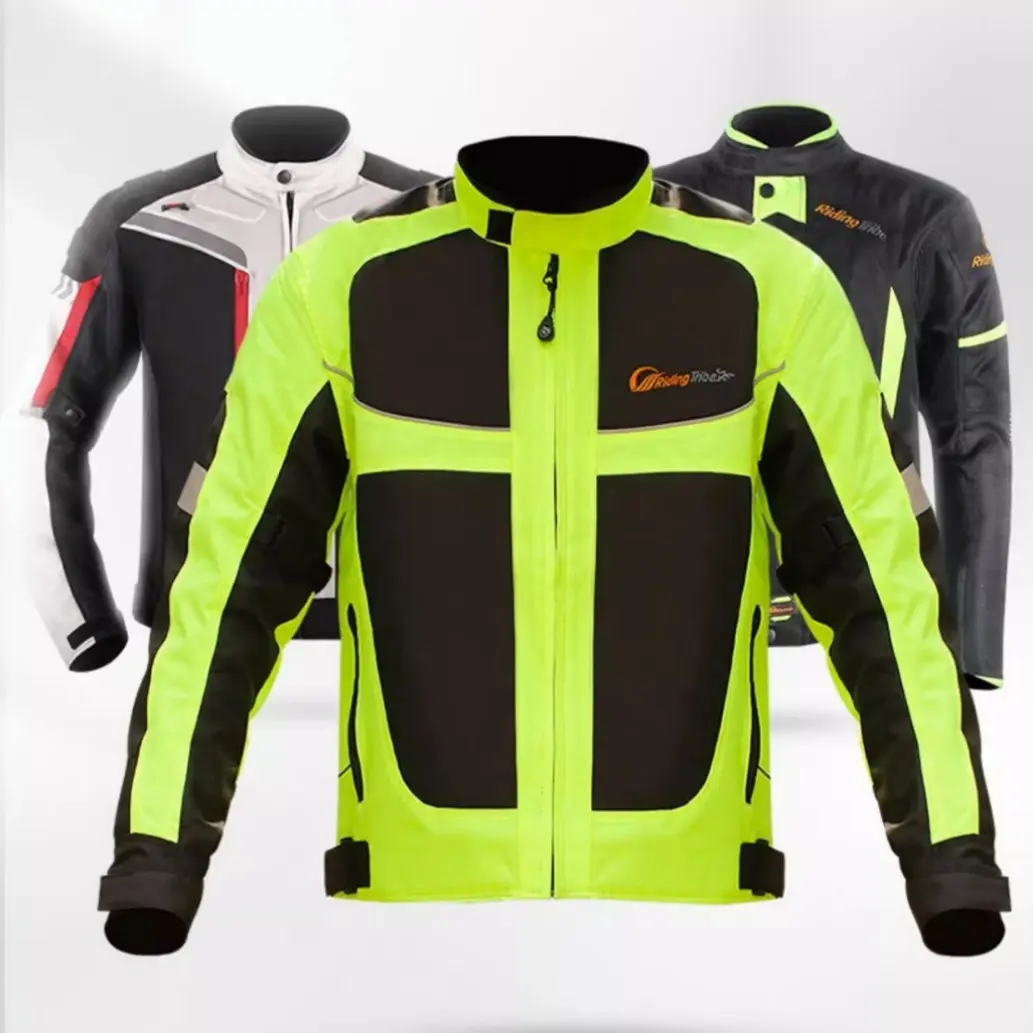 摩托车骑行服夏季透气防水防摔骑行服男重机车骑行装备防雨赛车服