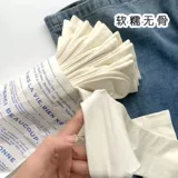 Белые летние носки, брендовые гольфы, японские напяточники, защитный чехол, зубной порошок, средней длины