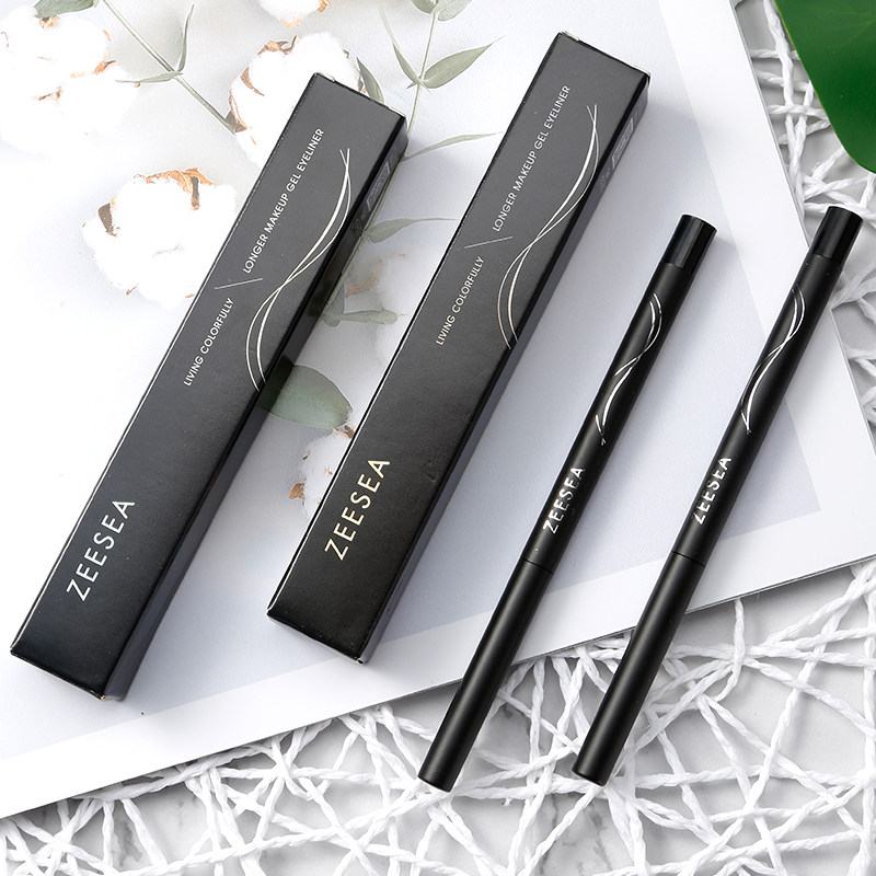 zeesea滋色眼线胶笔膏女不易晕染防水持久不晕染铅笔眼睑卧蚕姿色