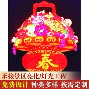 饰布置玻璃钢工艺品四川玻璃钢雕塑产品玻璃钢灯光亮化产品 装