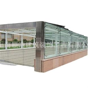 户外不锈钢廊架园林景观二进门风雨连廊钢结构长廊小区雨棚过道