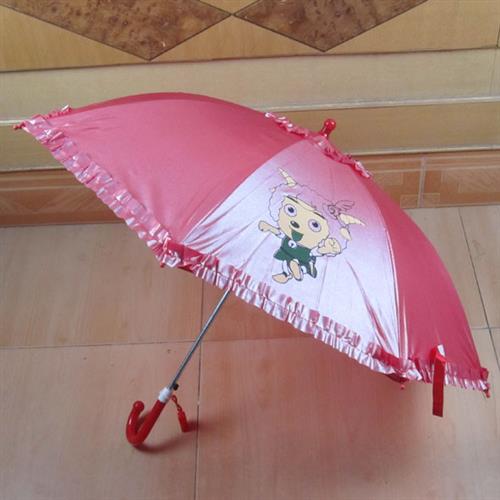 幼儿园儿童雨伞彩虹小孩广告伞宣传礼品卡通小雨伞儿童伞印字