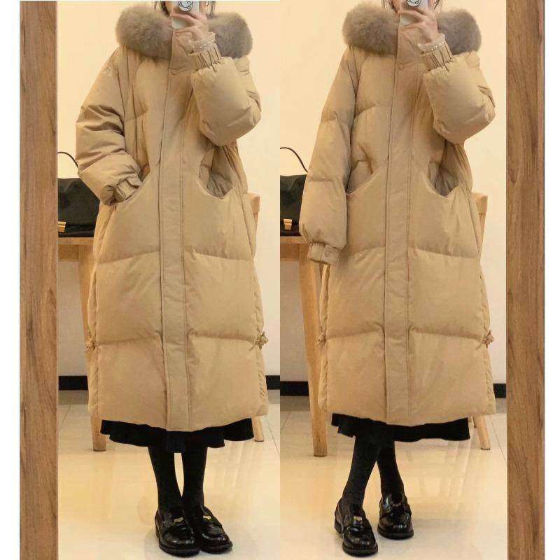 香谢颂大毛领羽绒棉服女2025冬季新款加厚棉袄外套中长款宽松棉衣,个性定制/设计服务/DIY,棉服工装,淘宝优惠券,粉丝福利购,淘宝优惠卷