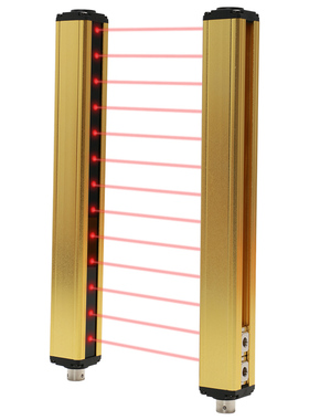 安全光栅ZOB01-6/8/10/12/14/16/18/20/22/24/26-K10/20/40-A-01