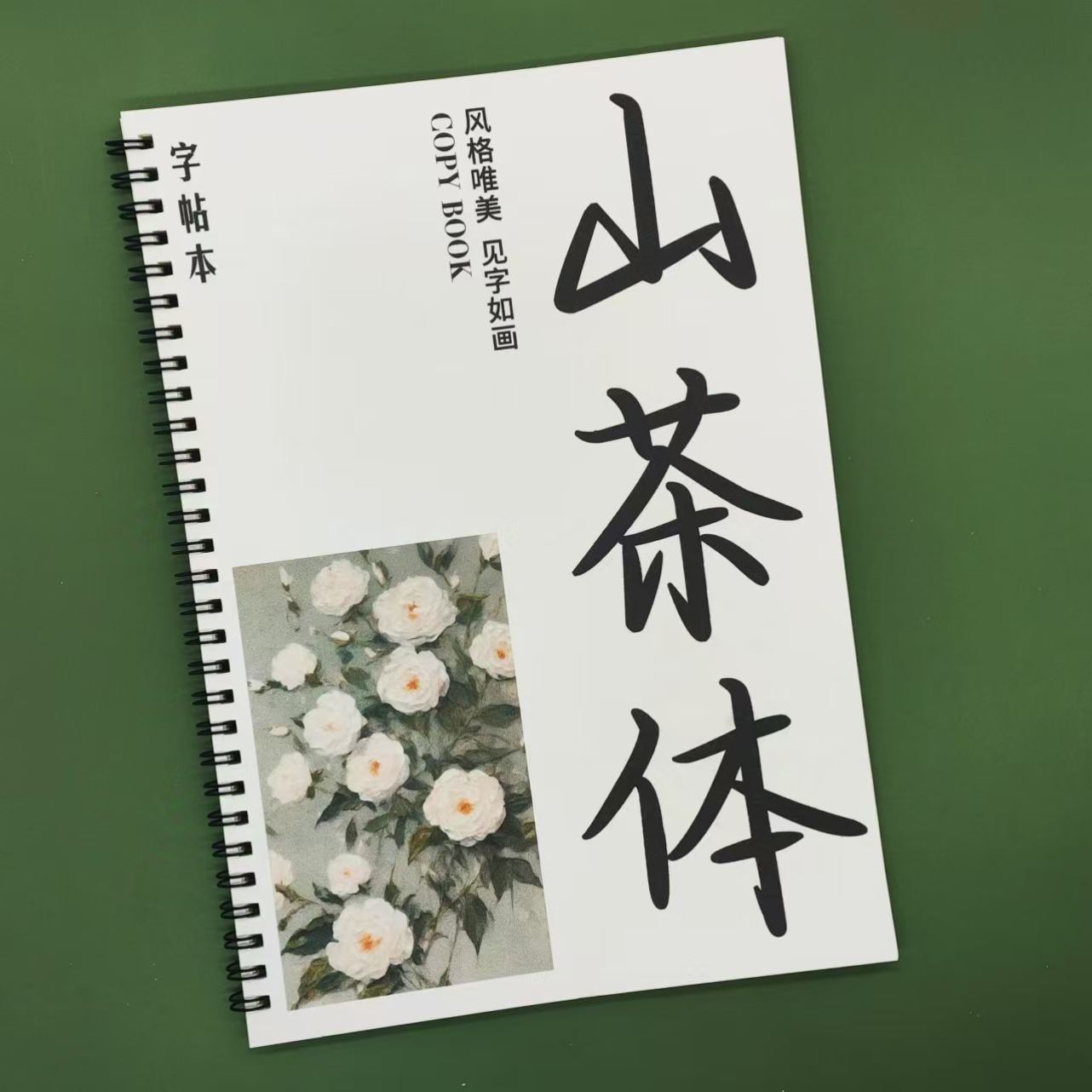 字帖女生字体漂亮山茶体山茶体练字帖文案金句作文素材中学生成人