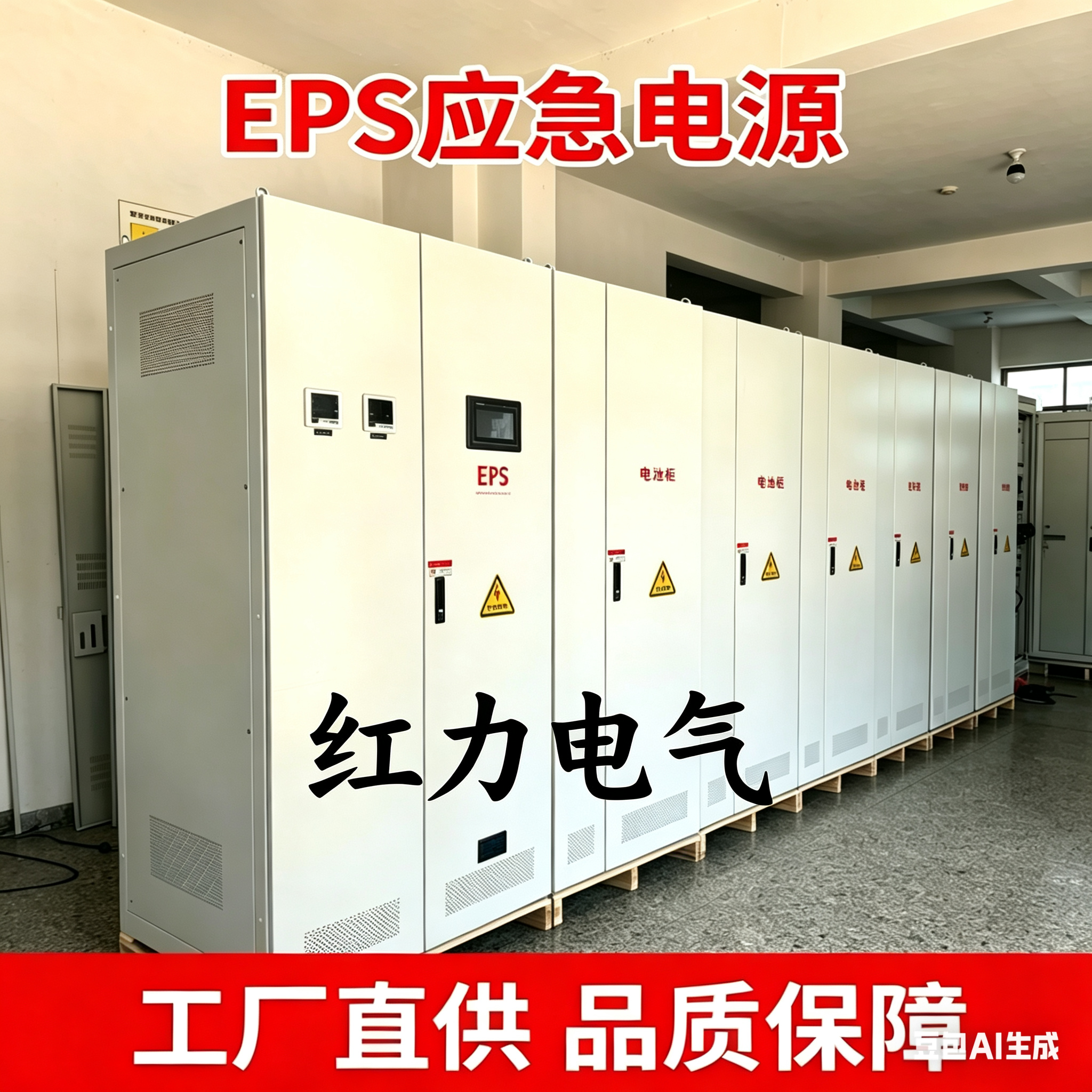 eps应急消防电源ac380v电梯人防动力ISPS电源箱配电箱90分LED灯