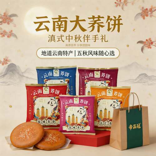 大荞饼大月饼云南特产