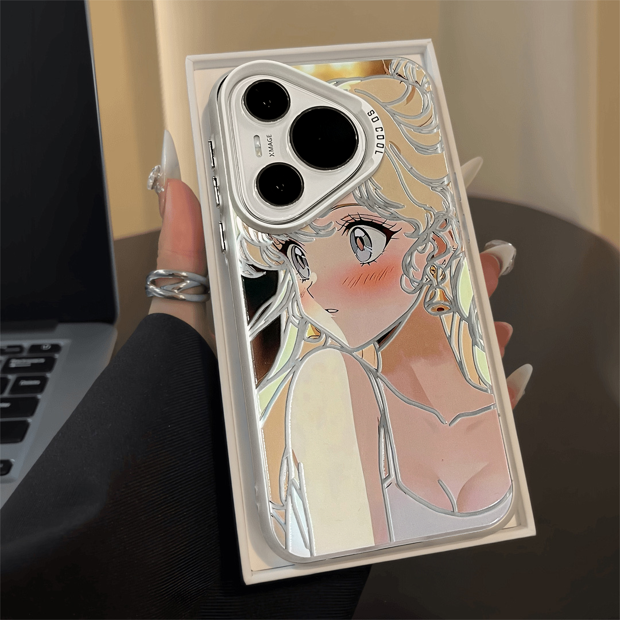 【小红书爆款动漫美少女手机壳】