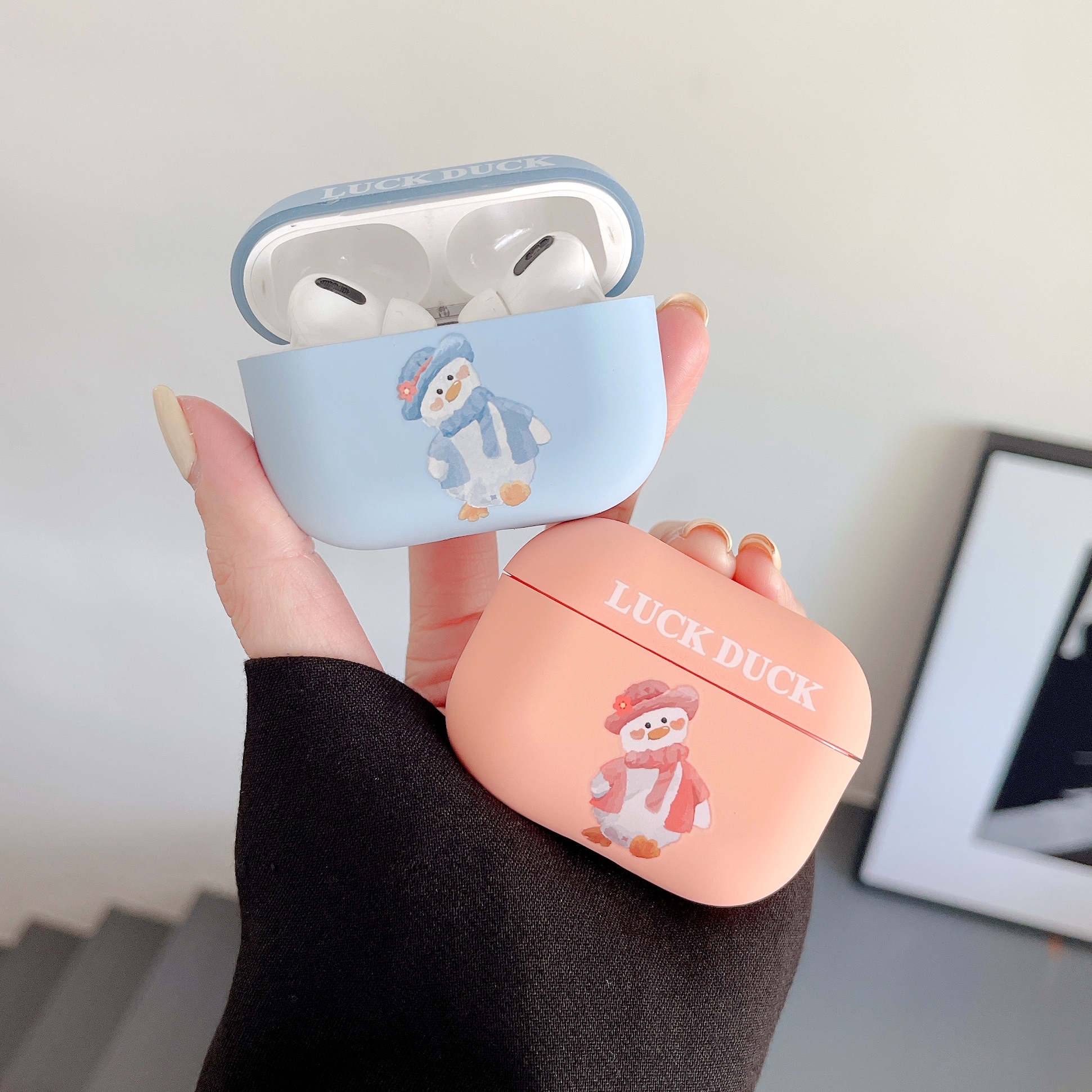 适用苹果airpods耳机保护壳airpods4蓝牙airpodspro2保护套二代airpods3可爱帕恰狗耳机壳防摔硅胶pro卡通lv