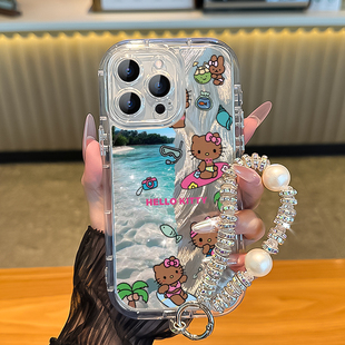 女iphone16promax小众高级感15plus适合夏天14挂绳13可爱12超好看全包硬11防摔保护套BC 适用苹果16手机壳新款
