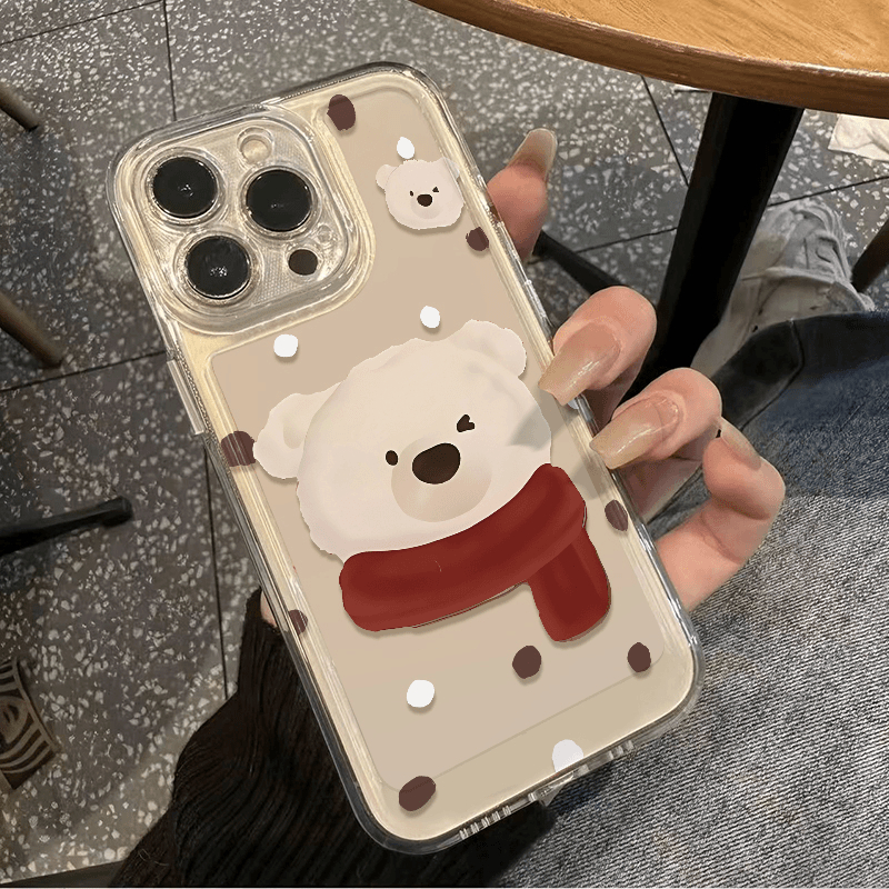 适用苹果16手机壳新年iphone16promax女新款可爱15plus小众高级感14不发黄全包软壳13透明不撞款防摔保护套俊