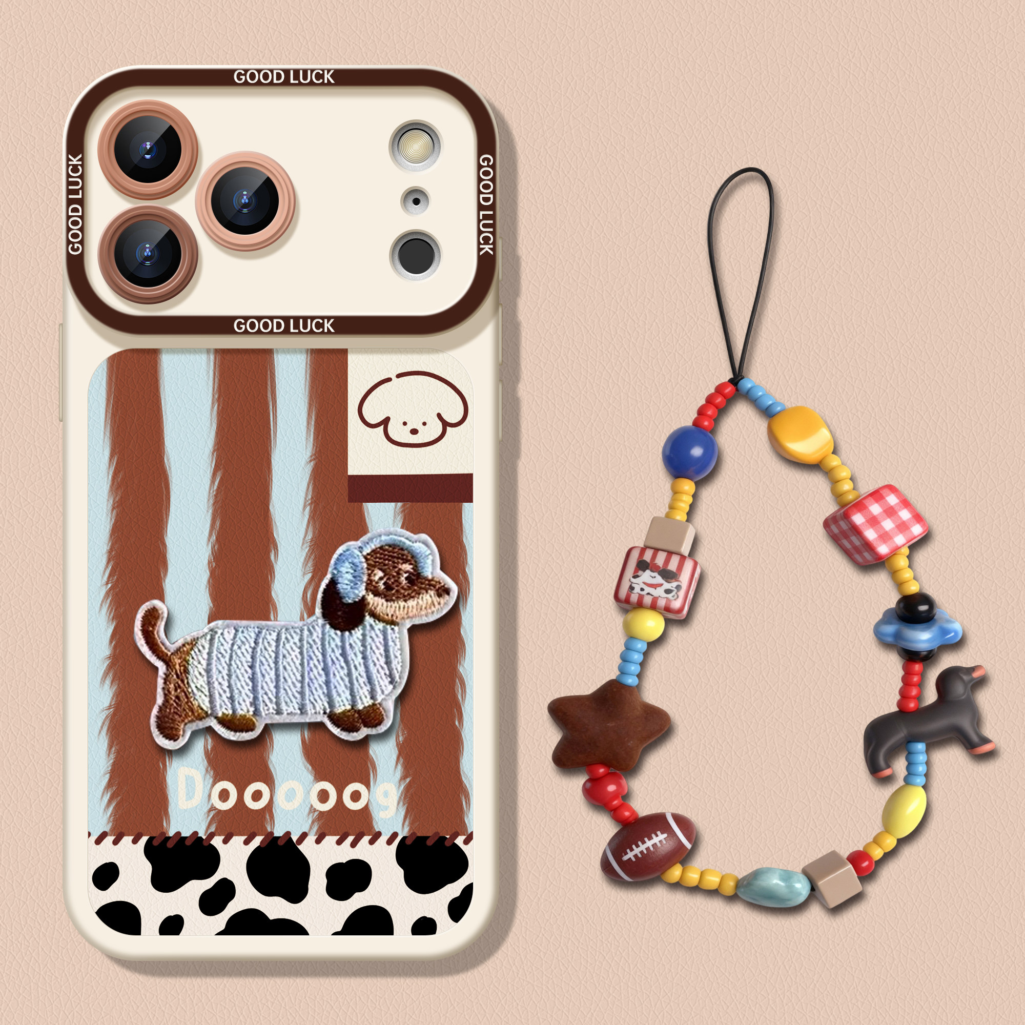 适用苹果17promax手机壳iphone16女新款小羊皮15plus小众高级感14pro秋冬13pm超好看镜头全包狗防摔保护套伟,3C数码配件,手机保护套/壳,淘宝优惠券,粉丝福利购,淘宝优惠卷