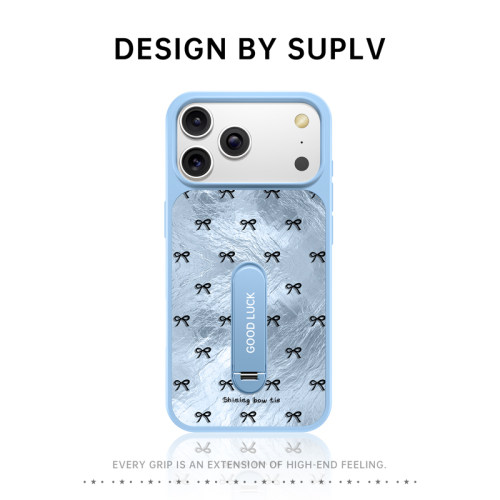 适用于苹果17promax新款手机壳带支架iPhone17高级感16pro超级好看13软边女15可爱小众14外壳12防摔保护套Az