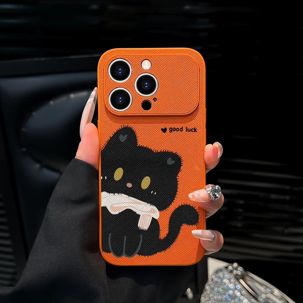 【秋冬热销皮质】苹果手机壳