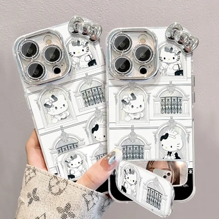 女iphone16promax小众高级感15plus镜头全包14可爱少女13支架12超好看硬11防摔保护套BC 适用苹果16手机壳新款
