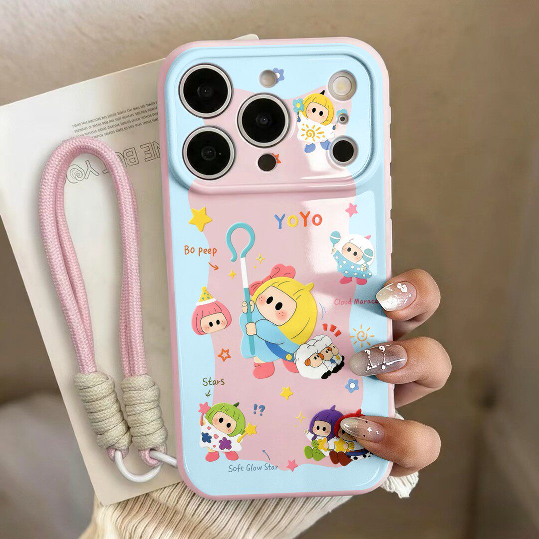 适用苹果18手机壳iphone18promax新款女17pro可爱带挂绳16plus软硅胶15卡通小众高级感14全包13防摔保护壳燕
