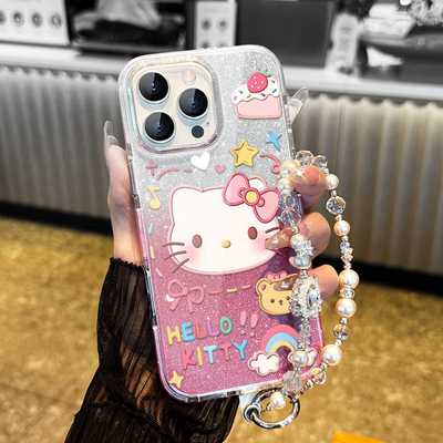 适用苹果16promax手机壳新款2025网红爆款iPhone16高级感15Pro好看14小众13带挂绳超火可爱超薄防摔保护套C