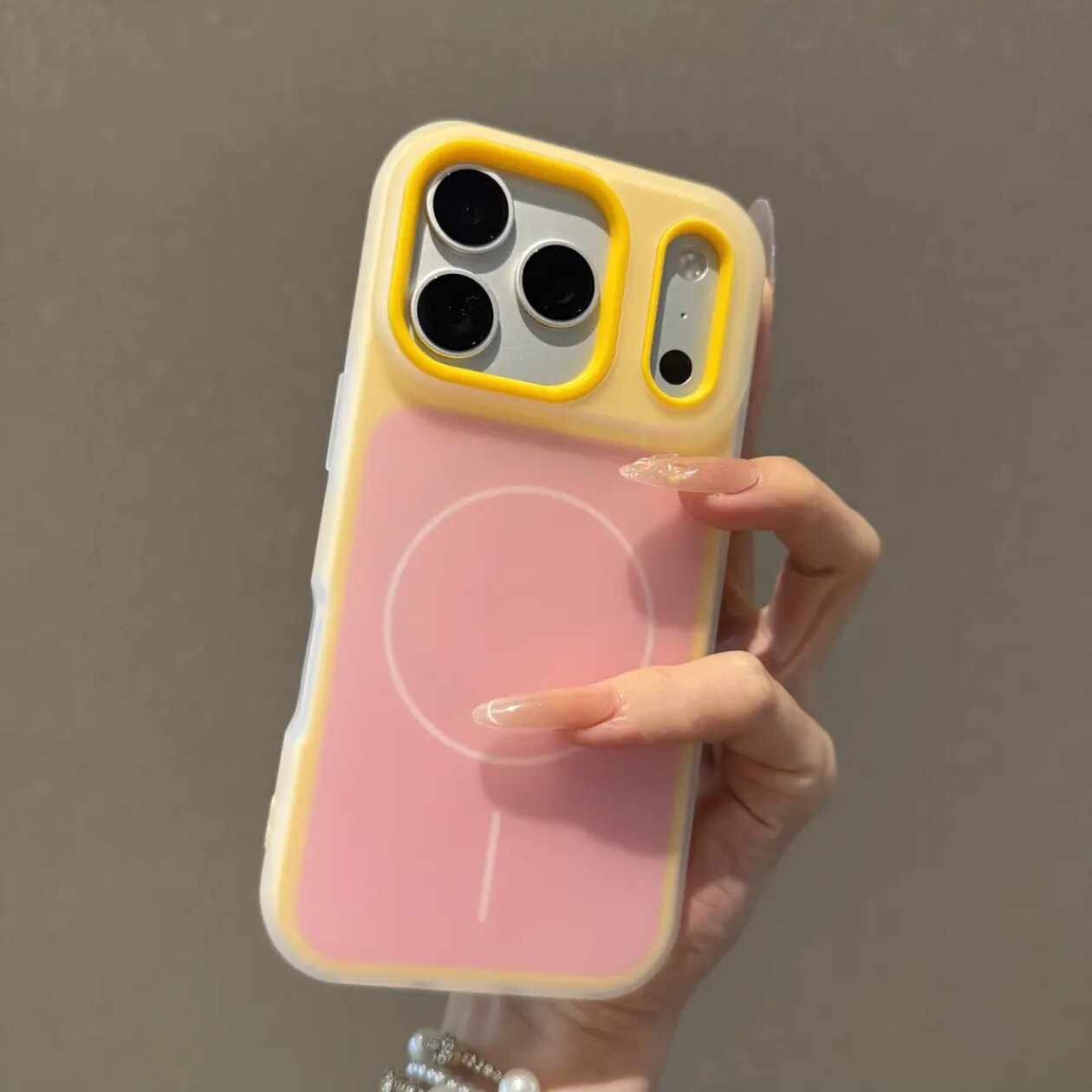 适用苹果17promax手机壳iphone16pro新款magsafe磁吸15果冻磁吸14全包13保护套12渐变色好看11高级外壳淇东