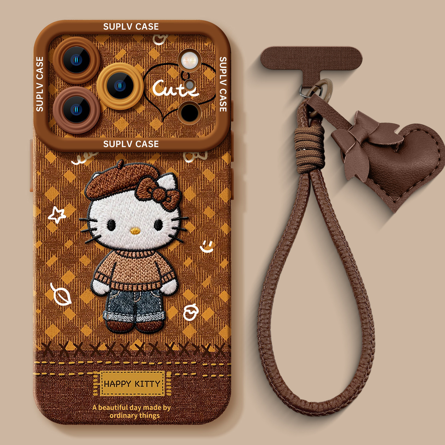 【秋冬牛仔kitty】液态硅胶壳