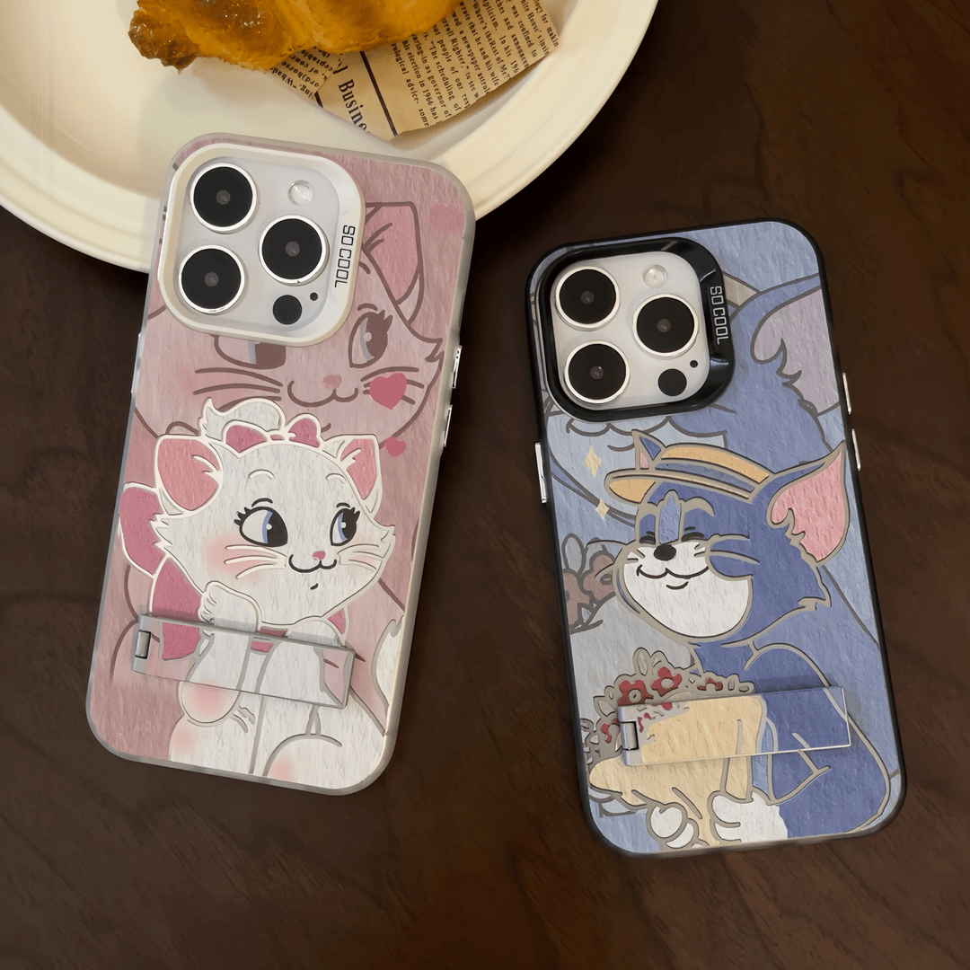 【小红书同款情侣手机壳】带支架