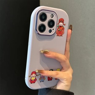 适用苹果13手机壳iphone16新款 15promax夏日女生14plus小众高级感13镜头全包12超好看11软硅胶pro防摔保护套N