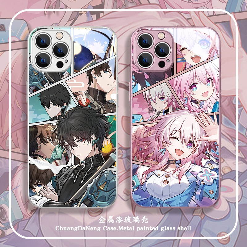 适用iPhone14ProMax手机壳崩坏星穹铁道苹果13三月七xs卡芙卡11希儿12丹恒黑塔白露xr克拉拉彦卿plus保护套陆