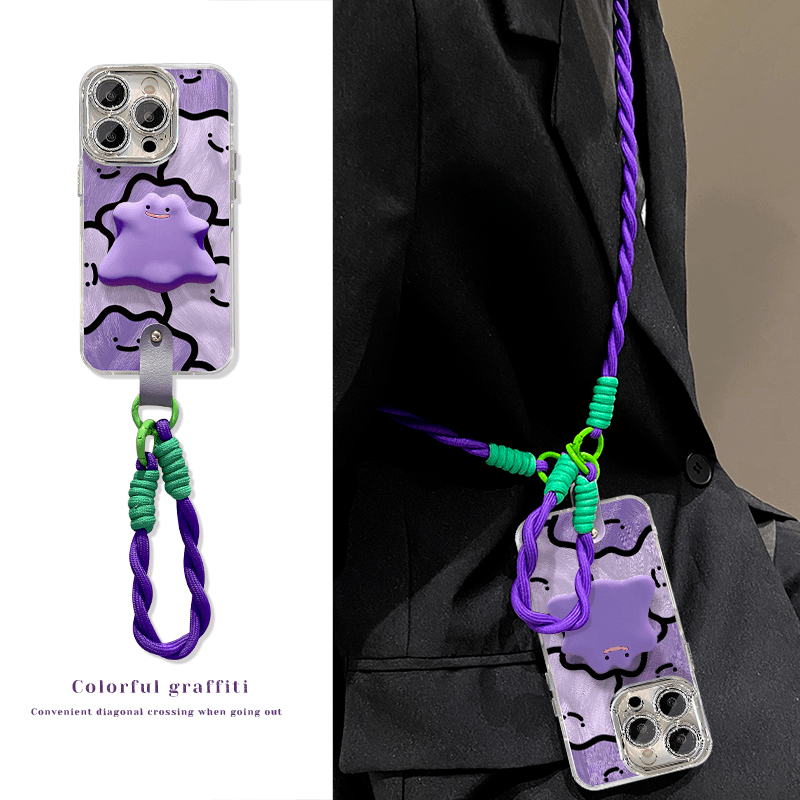 【小红薯爆款】软泥怪支架手机壳