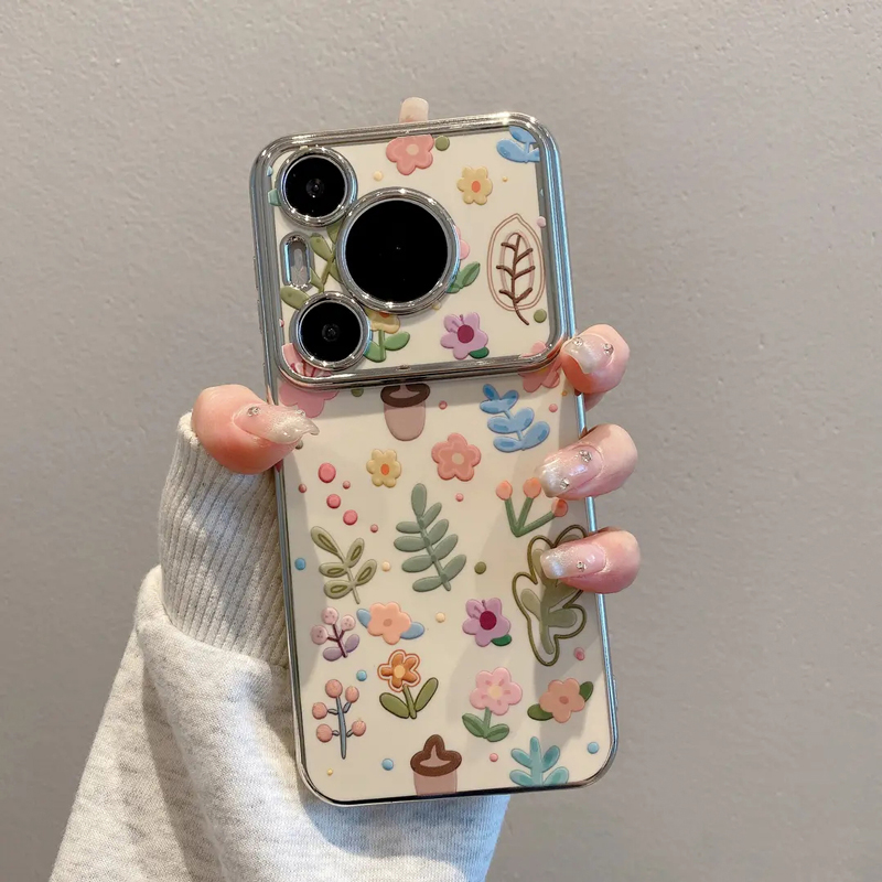 Suplv栗子碎花华为pura70手机壳