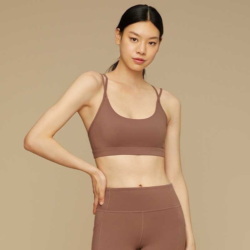美背运动跑步防震文胸吊带背心