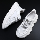 新款 45加肥加大休闲运动鞋 特大码 秋季 男士 老爹鞋 46加宽透气潮鞋