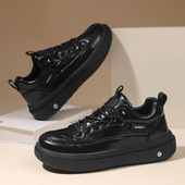 鞋 男鞋 男 潮流百搭板鞋 英伦风厚底休闲时尚 2025年秋季 新款