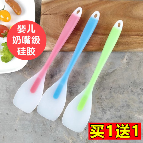 硅胶铲耐高温不粘锅用铲子沙拉勺煎铲炒勺菜料理分菜铲勺厨具锅铲