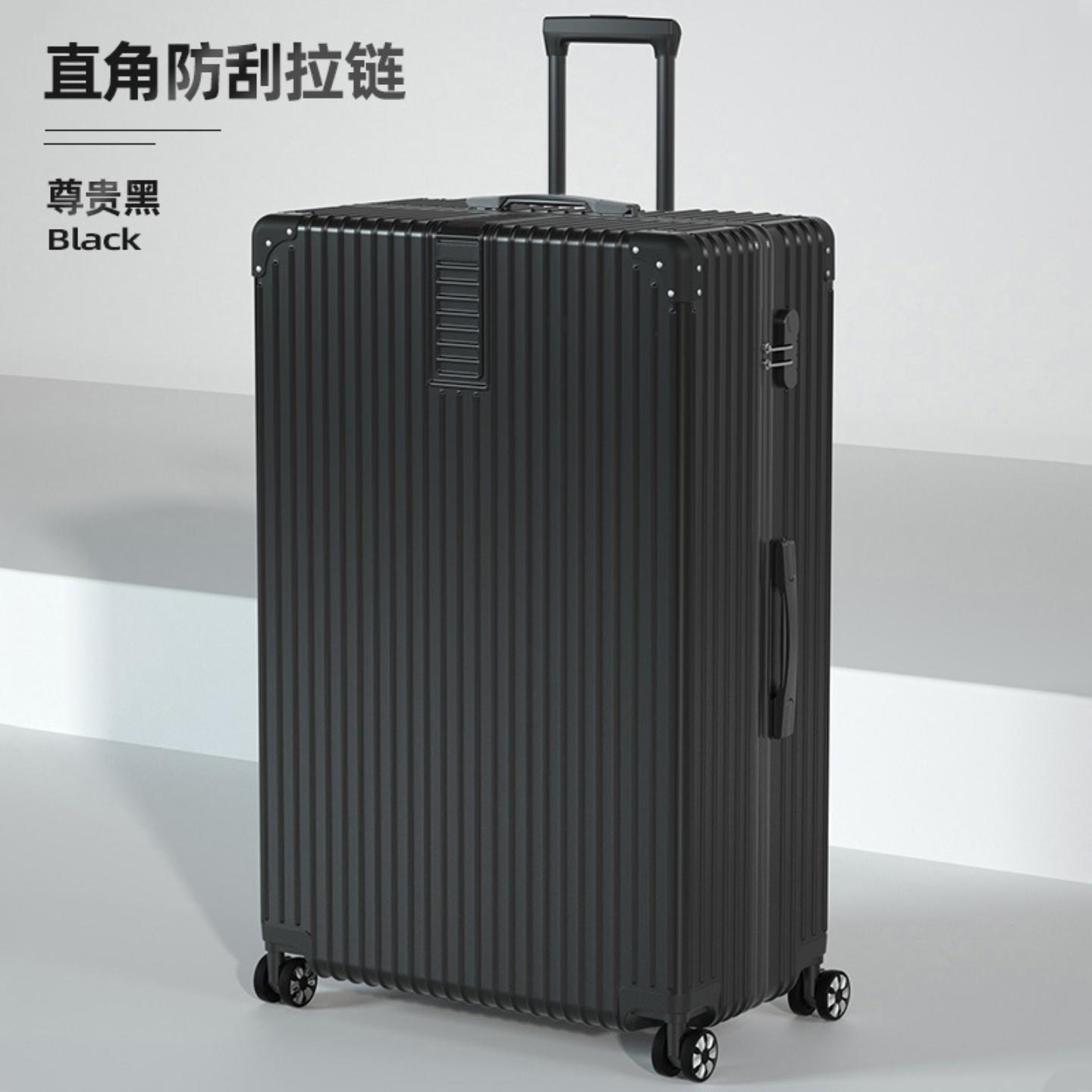 超大复古行李箱女34寸学生万向轮