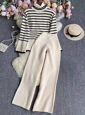 2023 毛衣针织女套装 winter women sport suit knitted sweaters