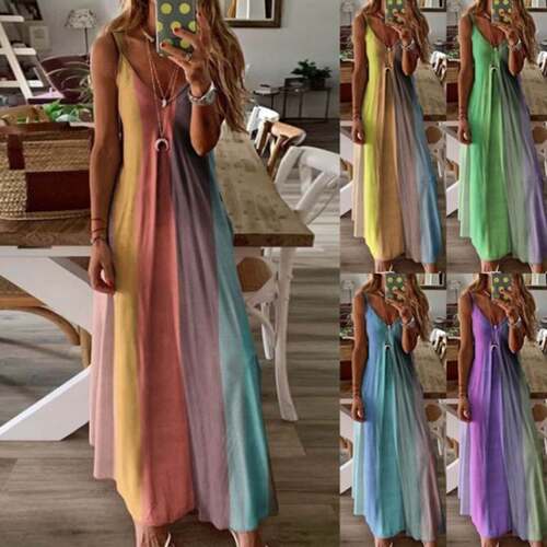 women Condole belt dress big size 5xl炫彩女裙платьяе