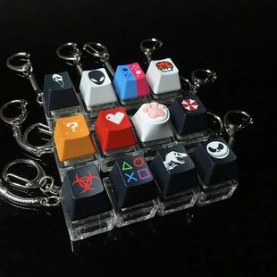 Keyboard keychain toy, finger keyboard decompression toy, ke