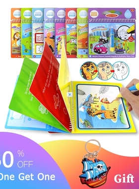Magic Water Drawing Book Coloring Book Doodle  Magic Pen