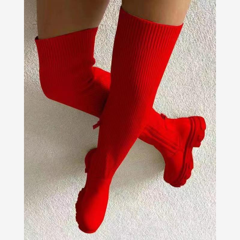 ladiesKn-higbootf女过