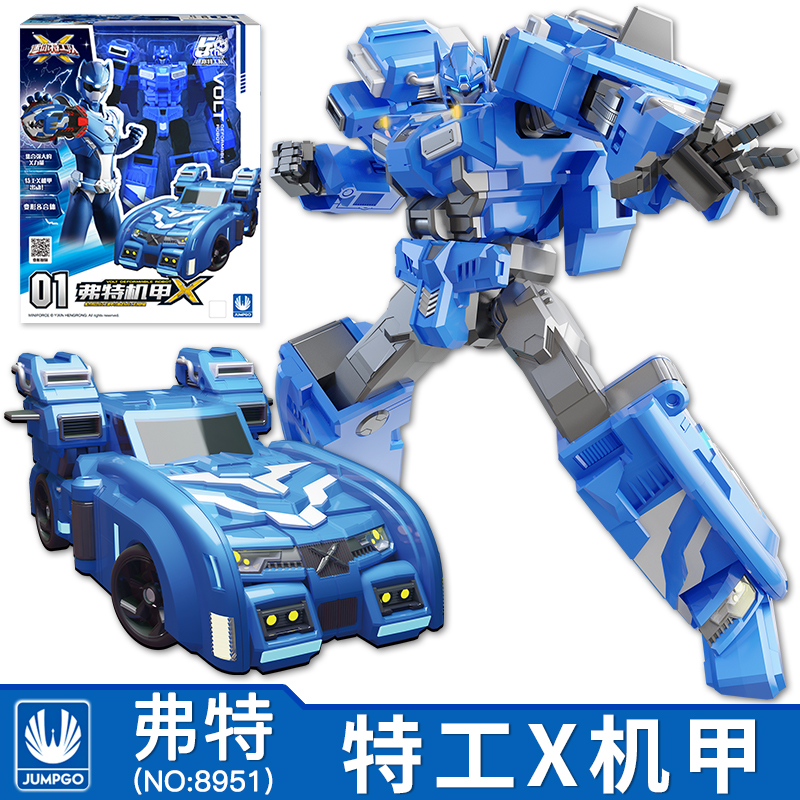 迷你特工队X弗特玩具变形