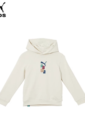 PUMA/彪马 大童针织运动连帽休闲卫衣套头衫 679270